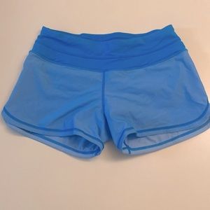 Blue lululemon speed ups